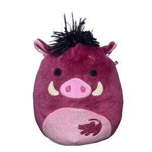 Squishmallows Disney The‎ Lion King 30th Anniversary Pumbaa Approx 8" Plush 2024